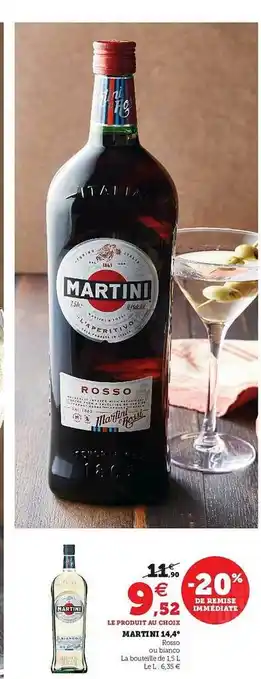 U Express Martini 14,4° offre