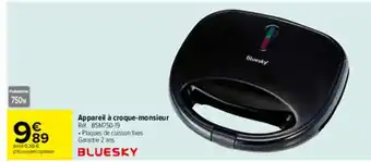 Carrefour Appareil à croque-monsieur offre