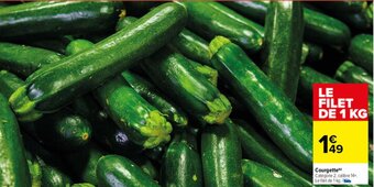 Carrefour Courgette offre