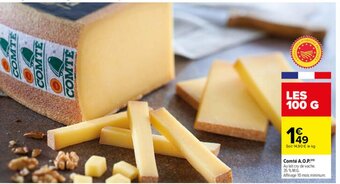 Carrefour Comté A.O.P offre