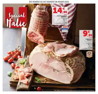U Express Pancetta Magretta Montorsi, Jambon Cuit Negroni, offre