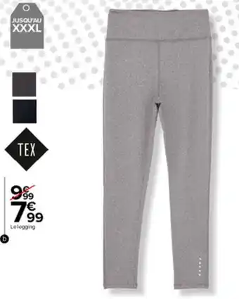 Carrefour Legging sport femme offre