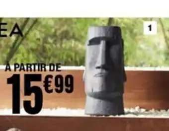 La Foir'Fouille Tête Moaï offre