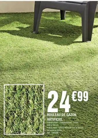 La Foir'Fouille Rouleau de gazon artificiel offre
