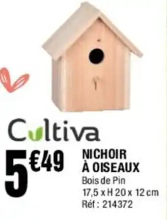 La Foir'Fouille Nichoir À oiseaux offre