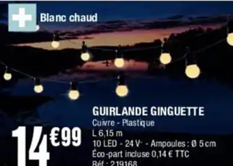 La Foir'Fouille Guirlande ginguette offre
