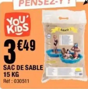 La Foir'Fouille Sac de sable 15kg offre