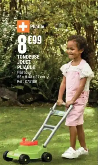 Tondeuse jouet pliable