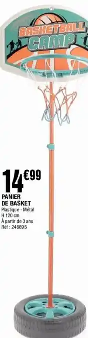 La Foir'Fouille Panier de basket offre