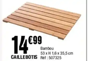 La Foir'Fouille Caillebotis offre
