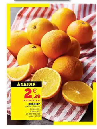 U Express Orange offre