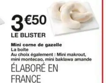 Mini corne de gazelle