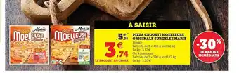 U Express Pizza Crousti Moelleuse Originale Surgelée Marie offre