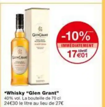 Monoprix Whisky Gien grant offre