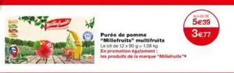 Monoprix Purée de Pomme offre