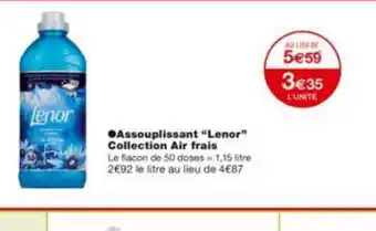 Monoprix Assouplissant Lenor offre