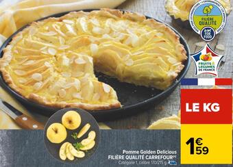 Carrefour Filière qualité carrefour pomme golden delicious offre