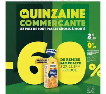 U Express Brioche Tressée Au Sucre Perlée Sans Additif Harrys offre