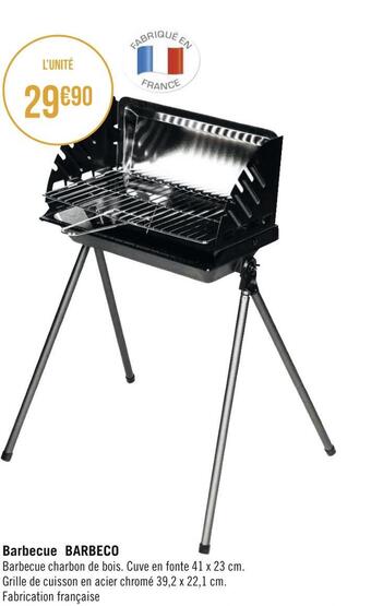 Géant Casino Barbecue barbeco offre