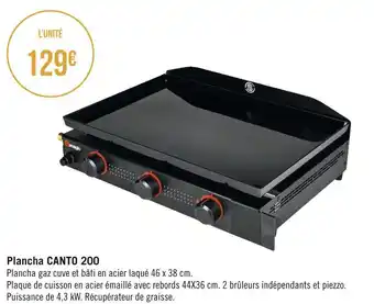Géant Casino Plancha canto 200 offre