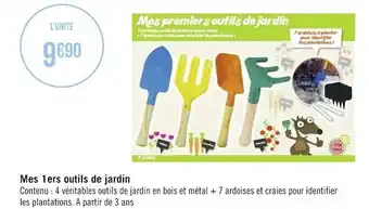 Géant Casino Mes 1ers outils de jardin offre