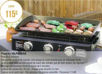 Géant Casino Plancha plancha valparaiso offre