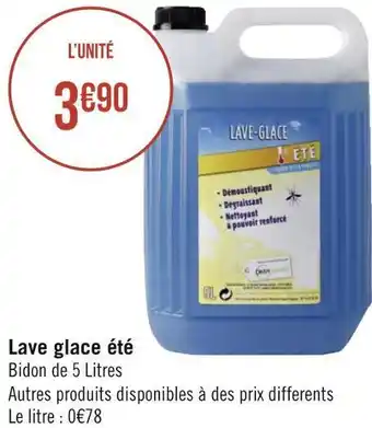 Géant Casino Lave glace été offre