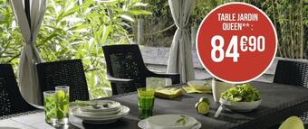 Géant Casino Table jardin offre