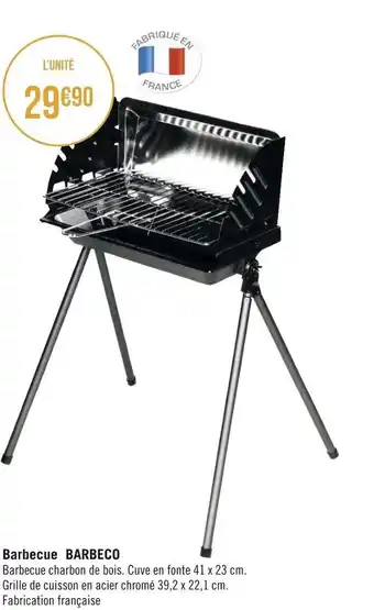 Géant Casino Barbecue barbeco offre
