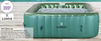 Géant Casino Lumix spa 4 places vert offre
