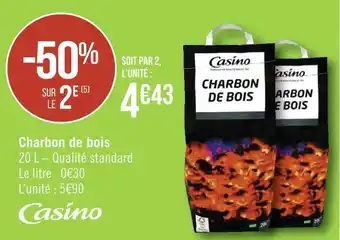 Casino charbon de bois