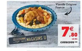 U Express Couscous offre