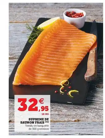 U Express Supreme De Saumon Frais offre