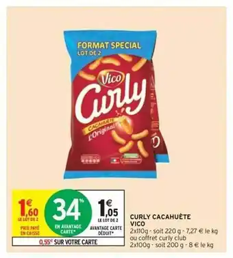 Curly Cacahuète Vico