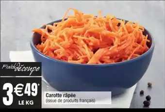 Cora x Carrefour Carotte râpée offre