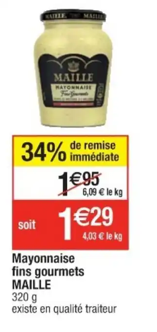 Mayonnaise fins gourmets Maille