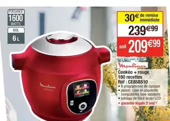 Cora x Carrefour Cookéo + Rouge offre