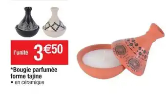 Cora x Carrefour Bougie Parfumée Forme Tajine offre