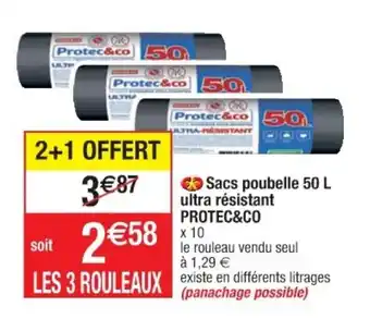 Sacs Poubelle 50L