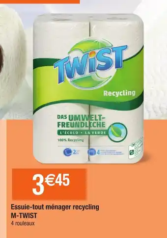 Migros Essuie-Tout Ménager Recycling offre