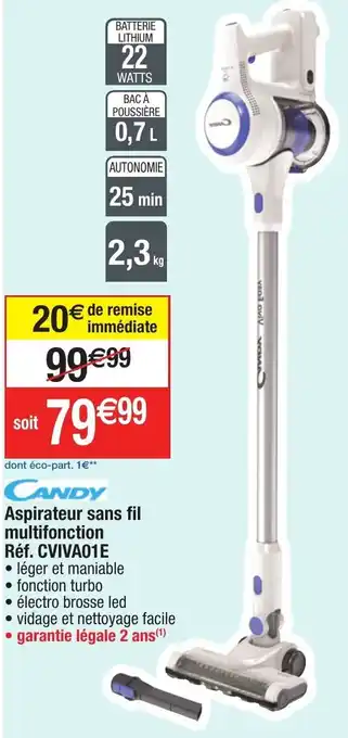 Migros Aspirateur sans fil multifonction offre