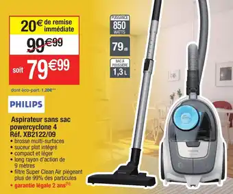 Migros Aspirateur sans sac powercyclone 4 offre