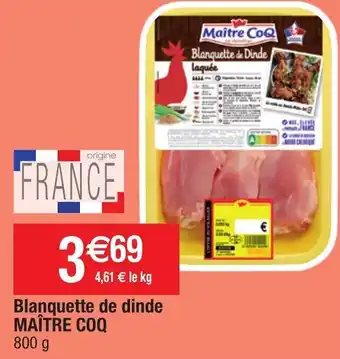 Migros Blanquette de dinde offre