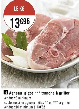 Casino Supermarchés Agneau gigot offre