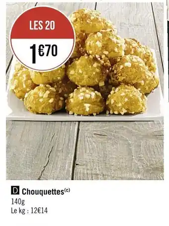 Casino Supermarchés Chouquettes offre