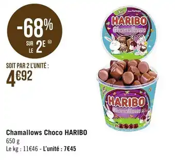 Chamallows choco haribo