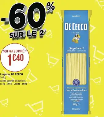 Linguine DE CECCO