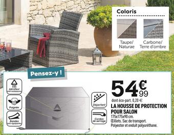 Centrakor La housse de protection pour salon offre