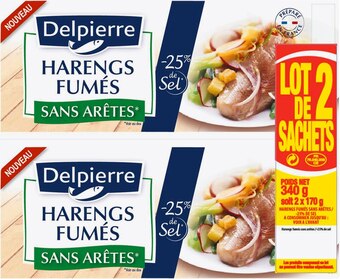 Match Delpierre harengs fumés sans arêtes offre