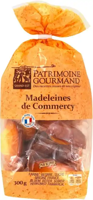 Match Patrimoine gourmand madeleines de commercy offre